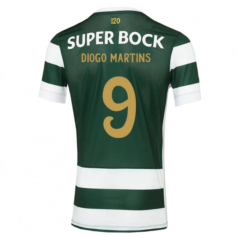 Danxen Heren Diogo Martins #9 Donkerleigrijswit Thuisshirt Thuistenue 2026/27 T-Shirt België