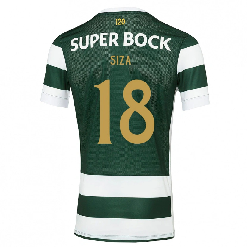 Danxen Heren Sergio Siza #18 Donkerleigrijswit Thuisshirt Thuistenue 2026/27 T-Shirt België