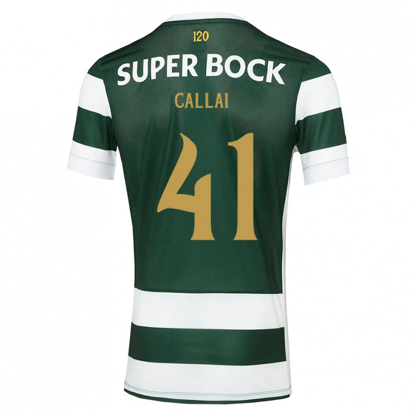 Danxen Heren Diego Callai #41 Donkerleigrijswit Thuisshirt Thuistenue 2026/27 T-Shirt België