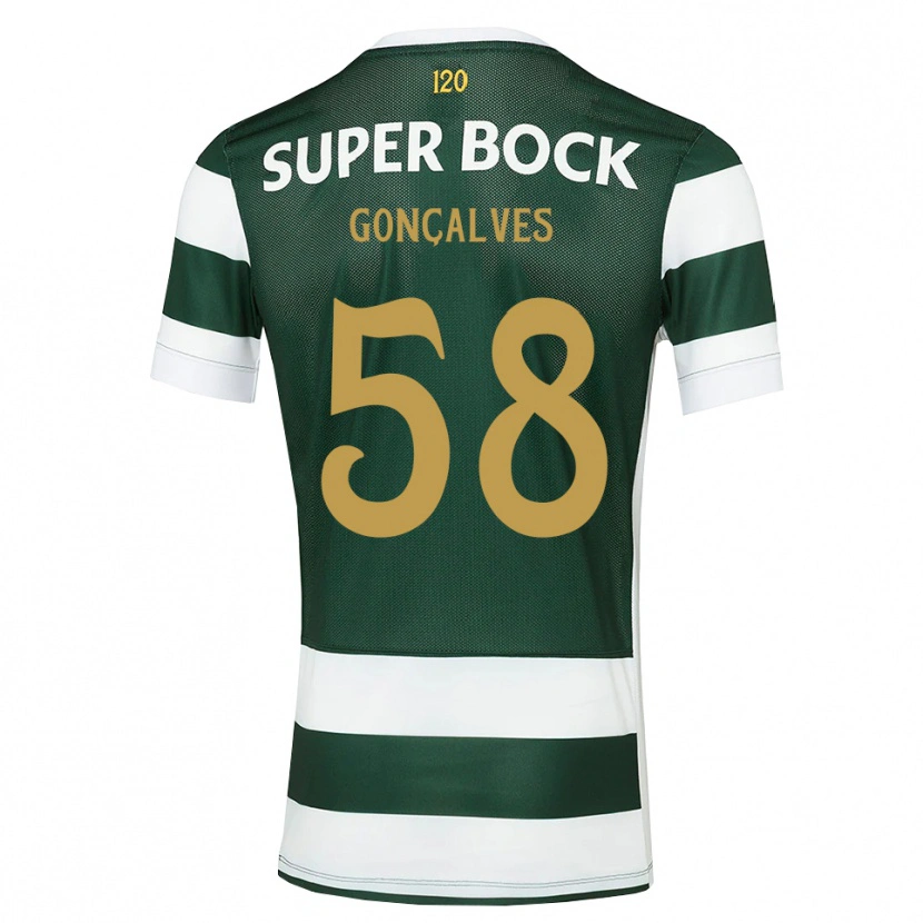 Danxen Heren Flávio Gonçalves #58 Donkerleigrijswit Thuisshirt Thuistenue 2026/27 T-Shirt België