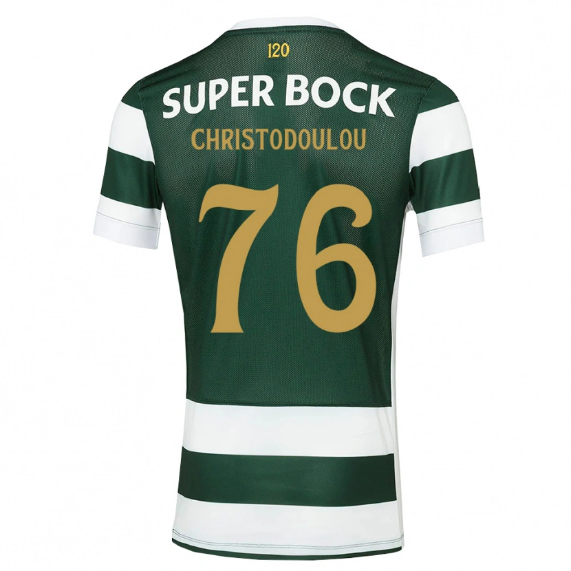Danxen Heren Argyris Christodoulou #76 Donkerleigrijswit Thuisshirt Thuistenue 2026/27 T-Shirt België