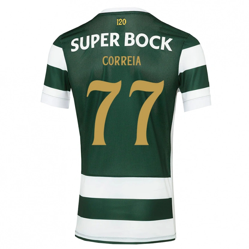 Danxen Heren Alícia Correia #77 Donkerleigrijswit Thuisshirt Thuistenue 2026/27 T-Shirt België