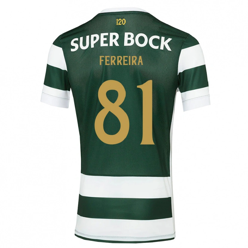 Danxen Heren Sandro Ferreira #81 Donkerleigrijswit Thuisshirt Thuistenue 2026/27 T-Shirt België
