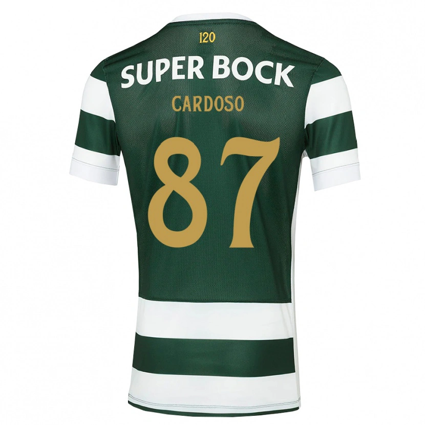 Danxen Heren Paulo Cardoso #87 Donkerleigrijswit Thuisshirt Thuistenue 2026/27 T-Shirt België