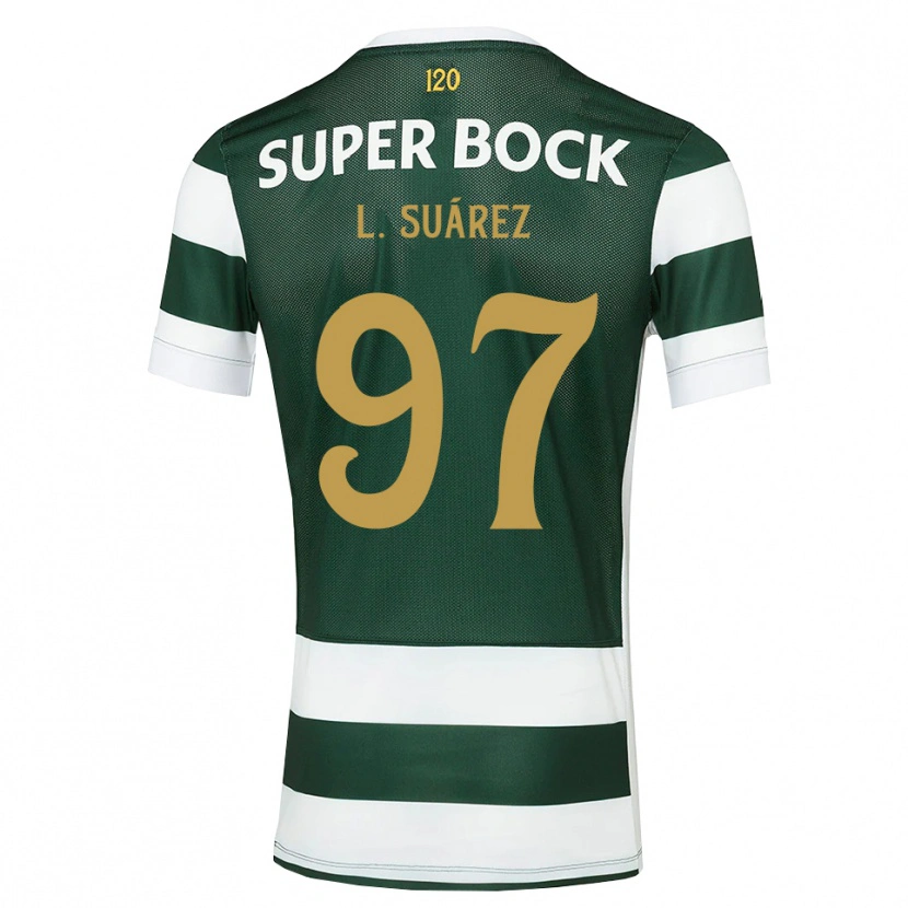 Danxen Heren Luis Suárez #97 Donkerleigrijswit Thuisshirt Thuistenue 2026/27 T-Shirt België