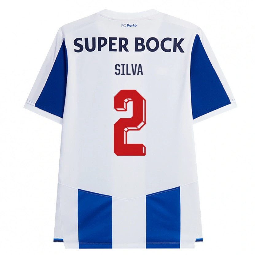 Danxen Heren Marco Silva #2 Blauw Wit Rood Thuisshirt Thuistenue 2026/27 T-Shirt België