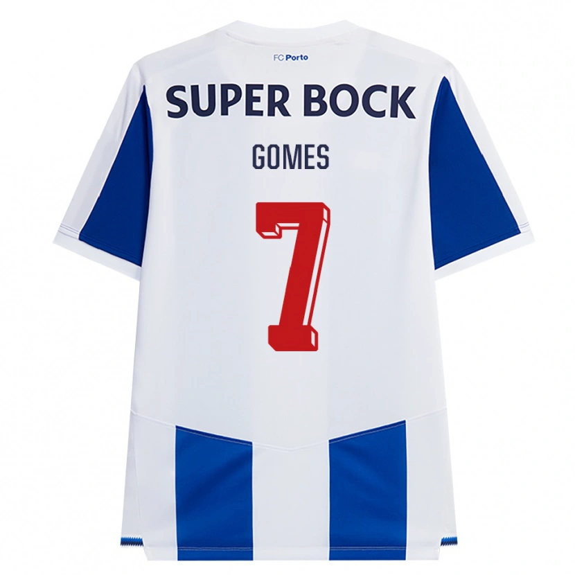 Danxen Heren William Gomes #7 Blauw Wit Rood Thuisshirt Thuistenue 2026/27 T-Shirt België