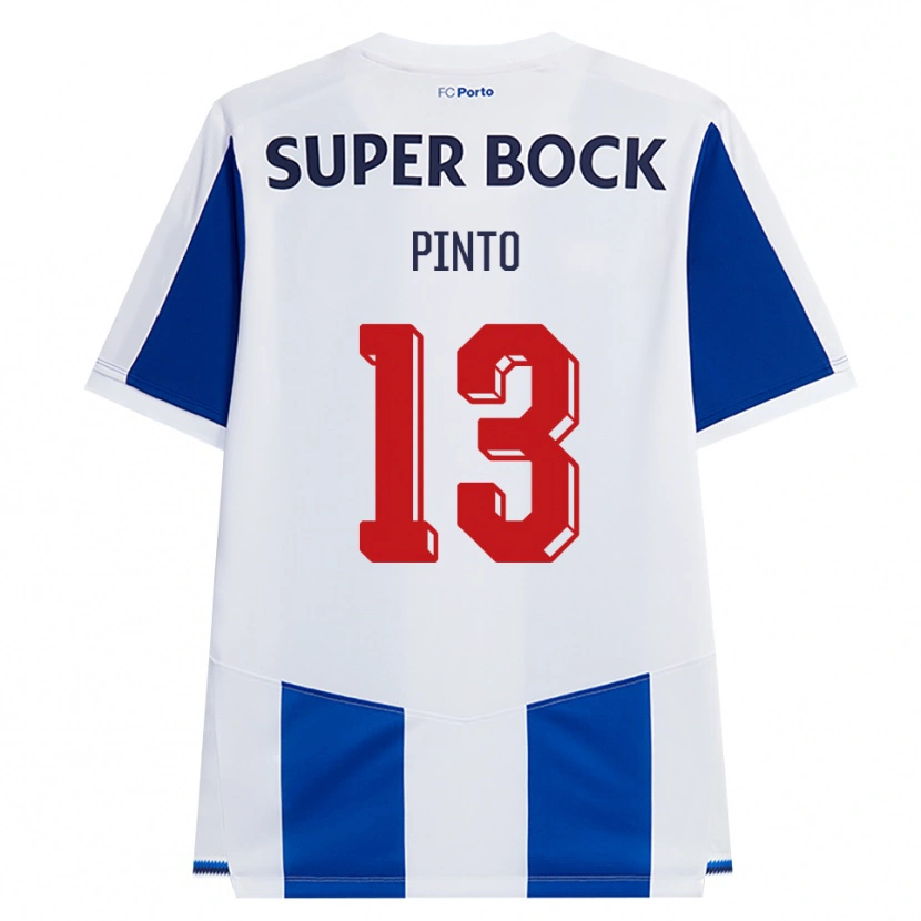 Danxen Heren João Pinto #13 Blauw Wit Rood Thuisshirt Thuistenue 2026/27 T-Shirt België