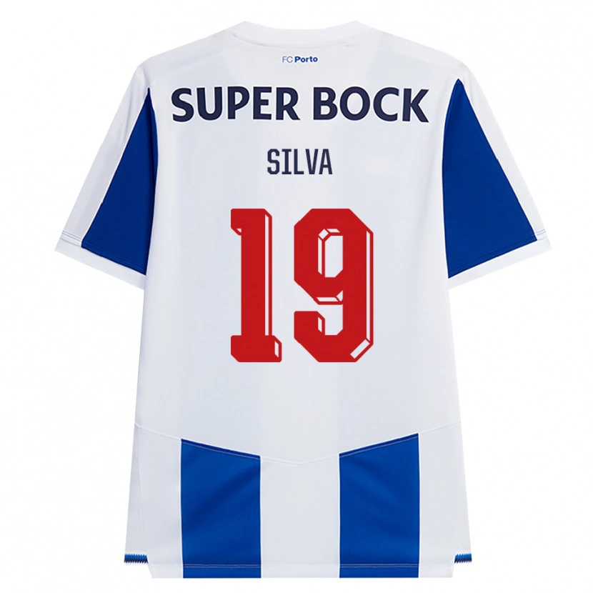 Danxen Heren André Silva #19 Blauw Wit Rood Thuisshirt Thuistenue 2026/27 T-Shirt België