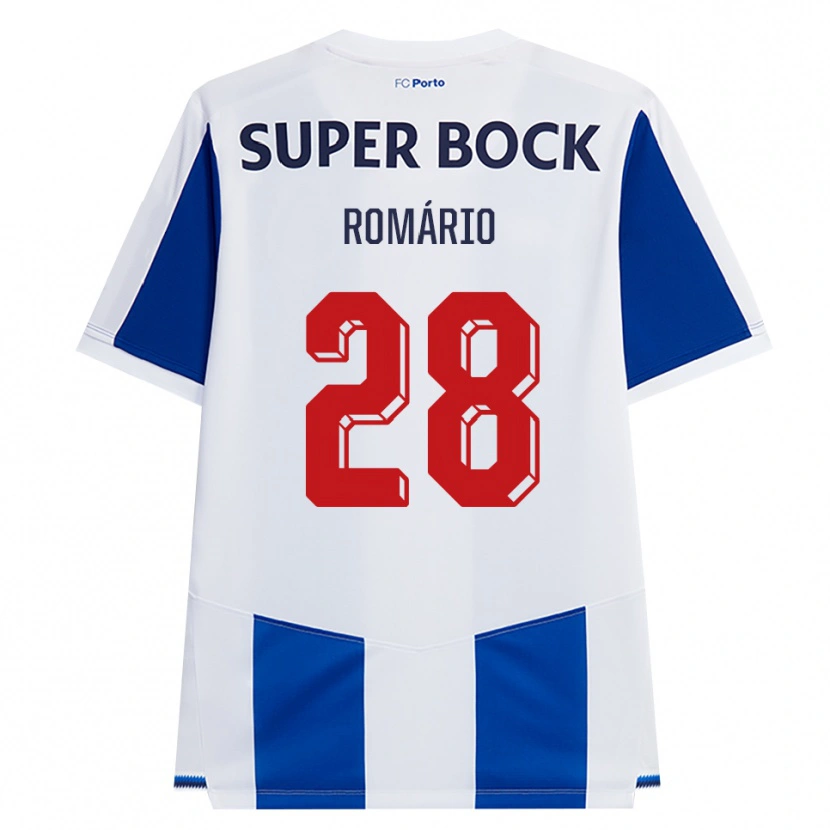 Danxen Heren Romario Baro #28 Blauw Wit Rood Thuisshirt Thuistenue 2026/27 T-Shirt België