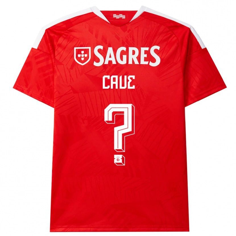 Danxen Heren Caue #0 Rood Wit Geel Thuisshirt Thuistenue 2026/27 T-Shirt België