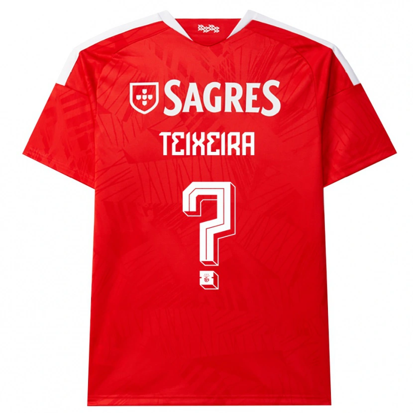 Danxen Heren Ricardo Teixeira #0 Rood Wit Geel Thuisshirt Thuistenue 2026/27 T-Shirt België