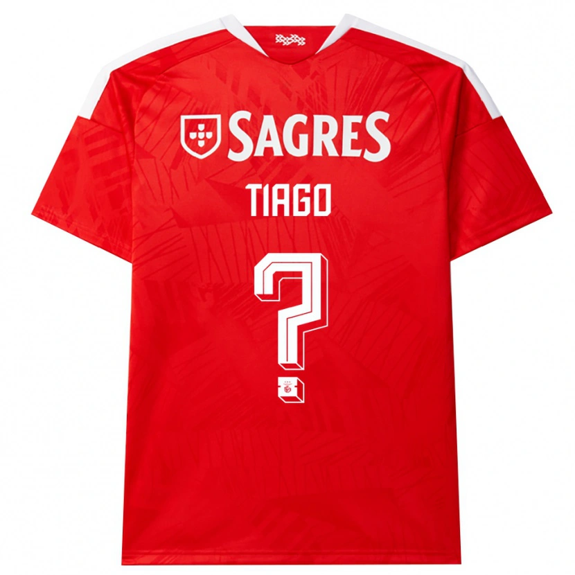 Danxen Heren Tiago Ferreira #0 Rood Wit Geel Thuisshirt Thuistenue 2026/27 T-Shirt België