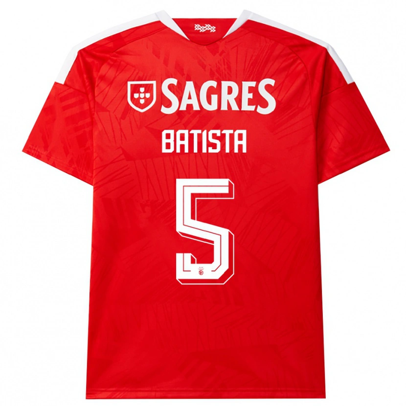 Danxen Heren Ricardo Batista #5 Rood Wit Geel Thuisshirt Thuistenue 2026/27 T-Shirt België