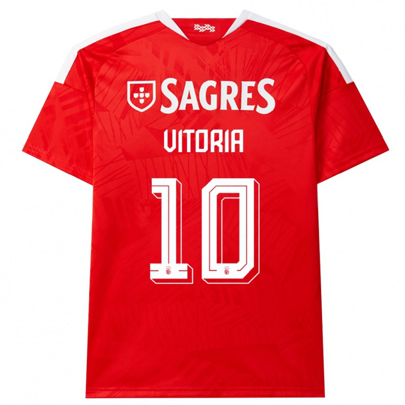 Danxen Heren Ana Vitoria #10 Rood Wit Geel Thuisshirt Thuistenue 2026/27 T-Shirt België