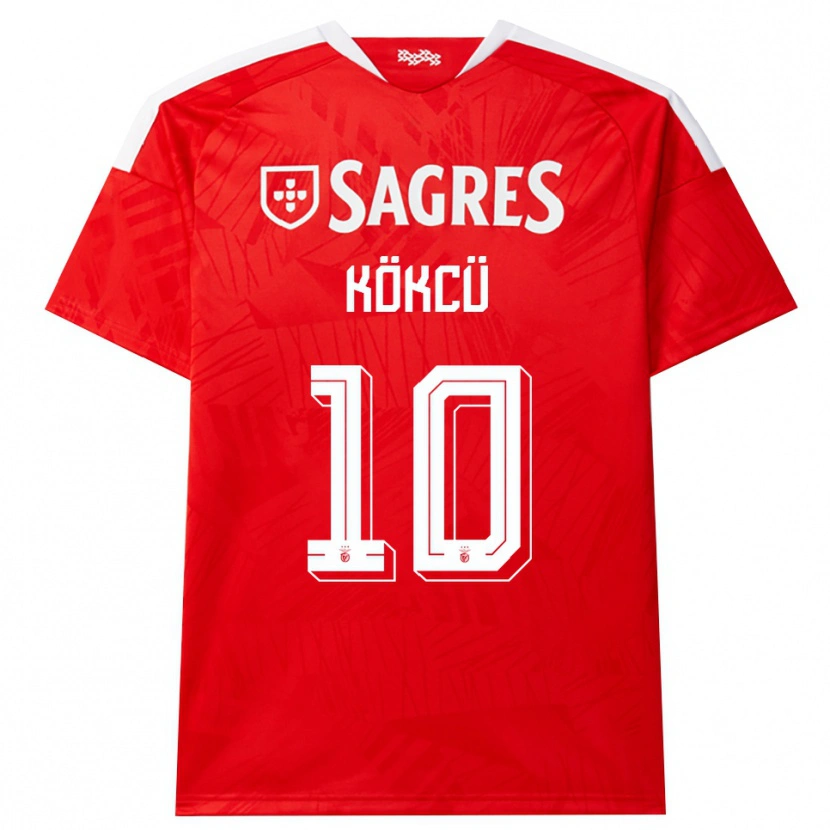 Danxen Heren Orkun Kokcu #10 Rood Wit Geel Thuisshirt Thuistenue 2026/27 T-Shirt België