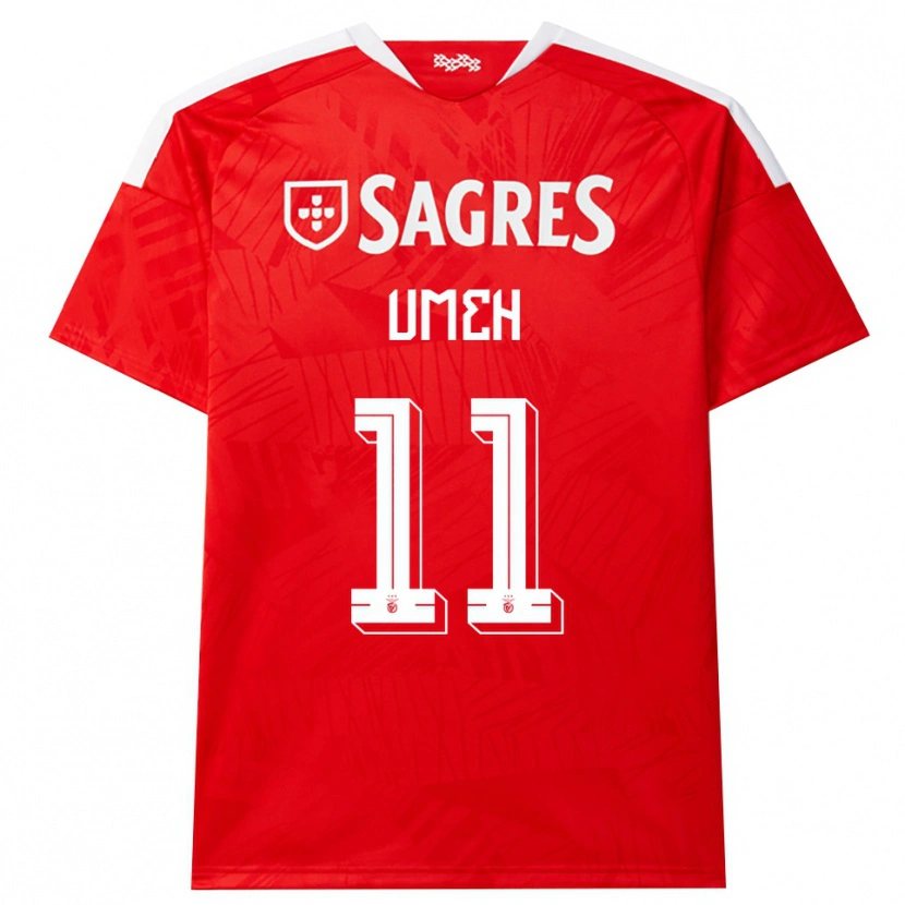 Danxen Heren Jaden Umeh #11 Rood Wit Geel Thuisshirt Thuistenue 2026/27 T-Shirt België