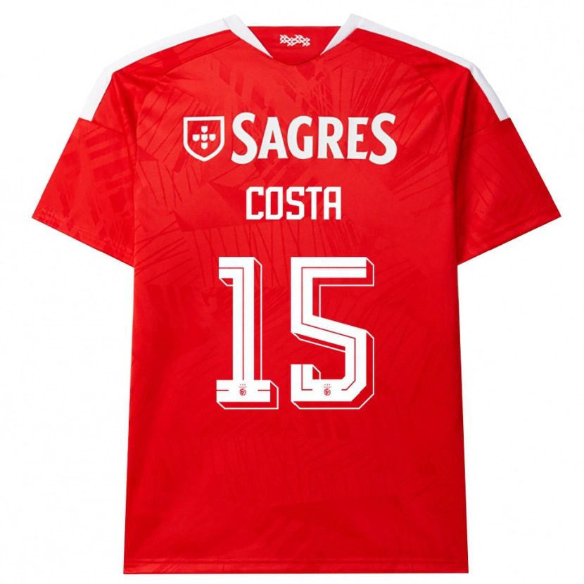Danxen Heren Carole Costa #15 Rood Wit Geel Thuisshirt Thuistenue 2026/27 T-Shirt België