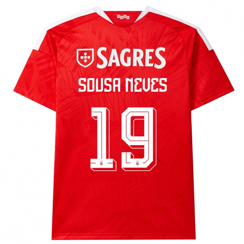 Danxen Heren Dilan Neves #19 Rood Wit Geel Thuisshirt Thuistenue 2026/27 T-Shirt België