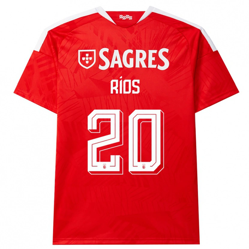 Danxen Heren Richard Ríos #20 Rood Wit Geel Thuisshirt Thuistenue 2026/27 T-Shirt België