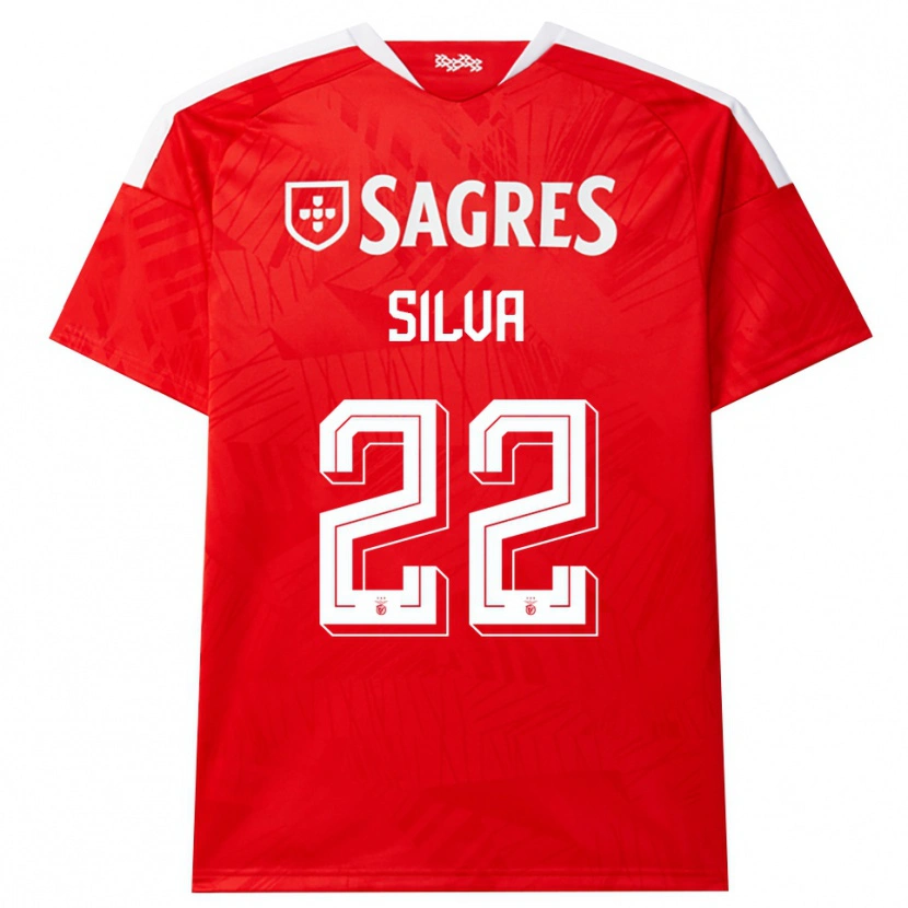 Danxen Heren Amelia Silva #22 Rood Wit Geel Thuisshirt Thuistenue 2026/27 T-Shirt België