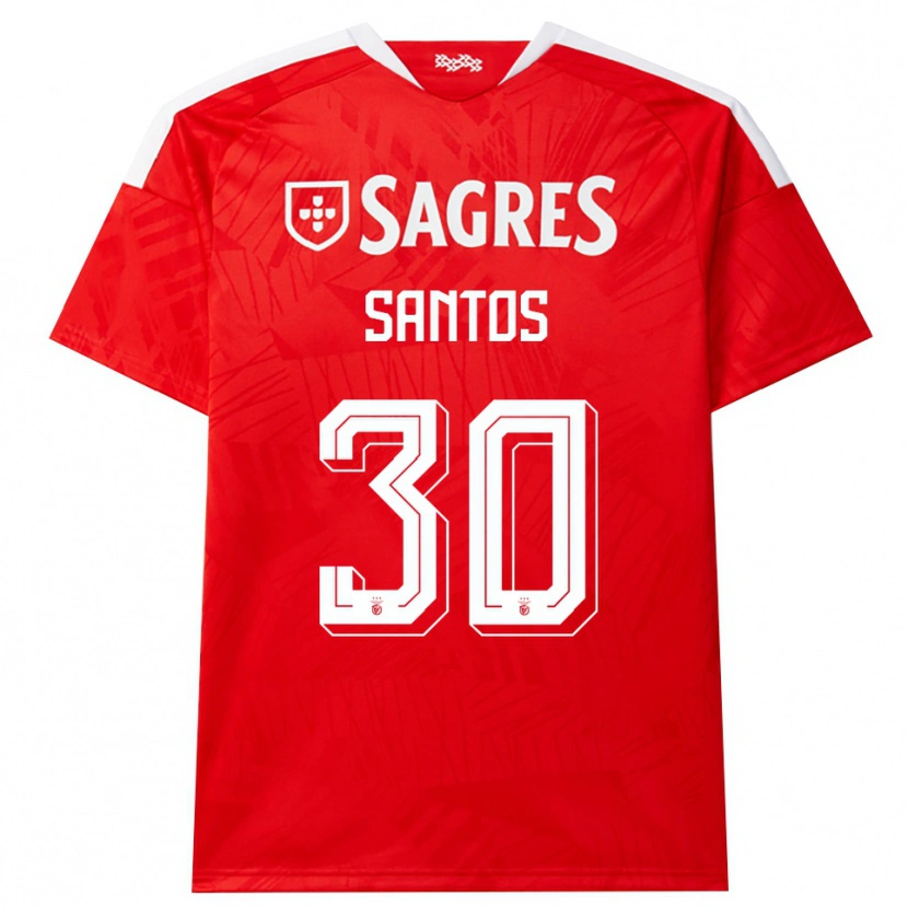 Danxen Heren Daniela Santos #30 Rood Wit Geel Thuisshirt Thuistenue 2026/27 T-Shirt België
