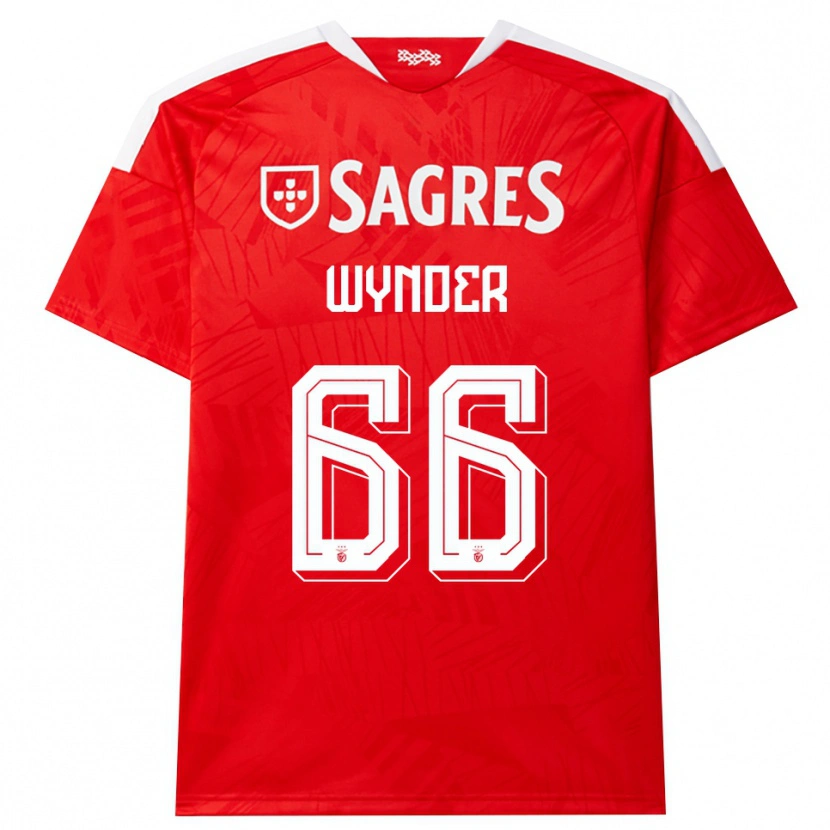 Danxen Heren Joshua Wynder #66 Rood Wit Geel Thuisshirt Thuistenue 2026/27 T-Shirt België