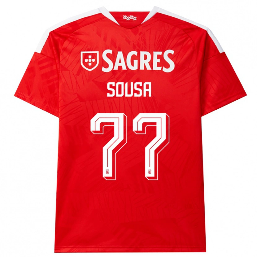 Danxen Heren Gerson Sousa #77 Rood Wit Geel Thuisshirt Thuistenue 2026/27 T-Shirt België
