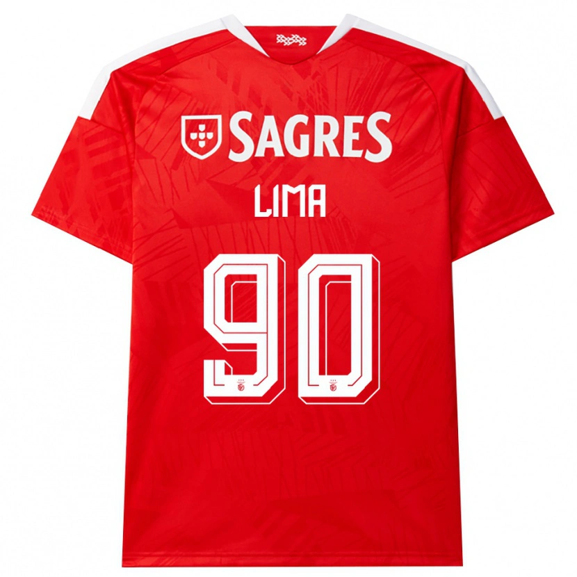 Danxen Heren Ivan Lima #90 Rood Wit Geel Thuisshirt Thuistenue 2026/27 T-Shirt België