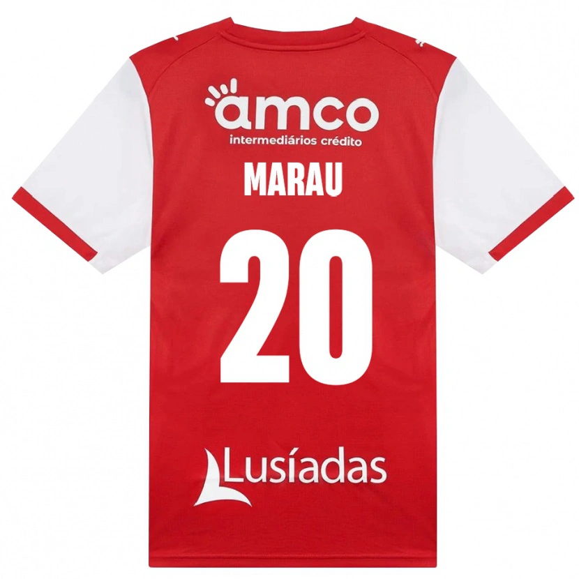 Danxen Heren Madalena Marau #20 Wit Rood Zwart Thuisshirt Thuistenue 2026/27 T-Shirt België