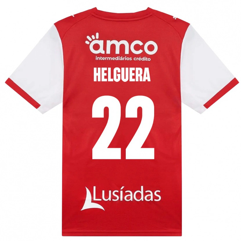 Danxen Heren Thiago Helguera #22 Wit Rood Zwart Thuisshirt Thuistenue 2026/27 T-Shirt België