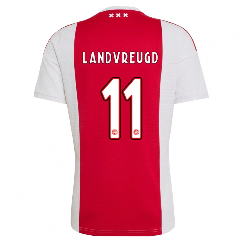 Danxen Heren Nafairon Landvreugd #11 Rood Wit Geel Thuisshirt Thuistenue 2026/27 T-Shirt België