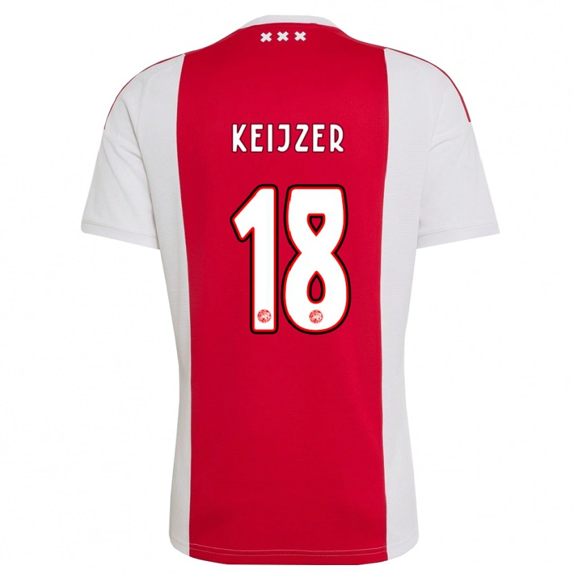 Danxen Heren Milicia Keijzer #18 Rood Wit Geel Thuisshirt Thuistenue 2026/27 T-Shirt België