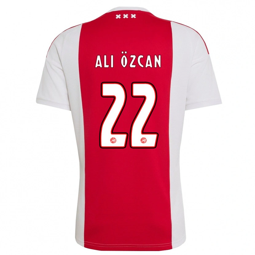 Danxen Heren Akın Ali Özcan #22 Rood Wit Geel Thuisshirt Thuistenue 2026/27 T-Shirt België
