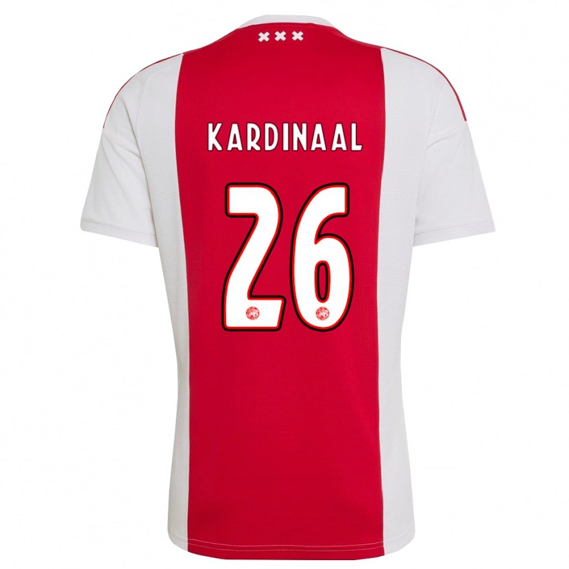 Danxen Heren Isa Kardinaal #26 Rood Wit Geel Thuisshirt Thuistenue 2026/27 T-Shirt België