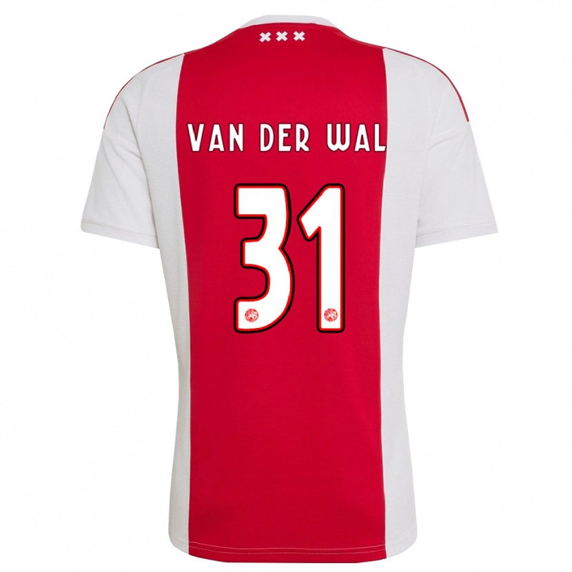 Danxen Heren Dionne Van Der Wal #31 Rood Wit Geel Thuisshirt Thuistenue 2026/27 T-Shirt België