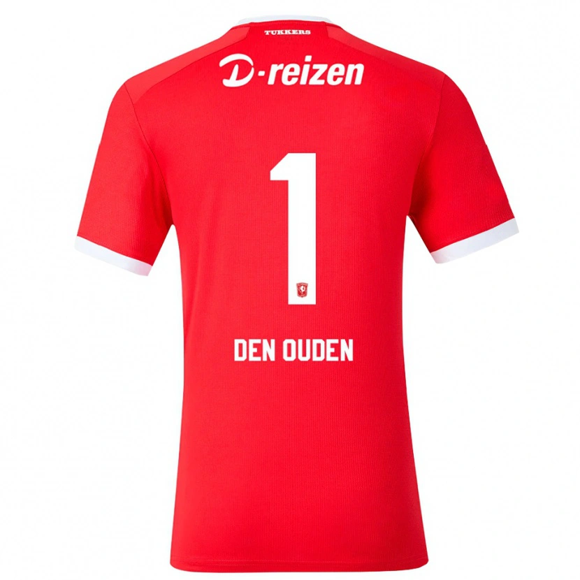 Danxen Heren Jim Den Ouden #1 Rood Wit Thuisshirt Thuistenue 2026/27 T-Shirt België