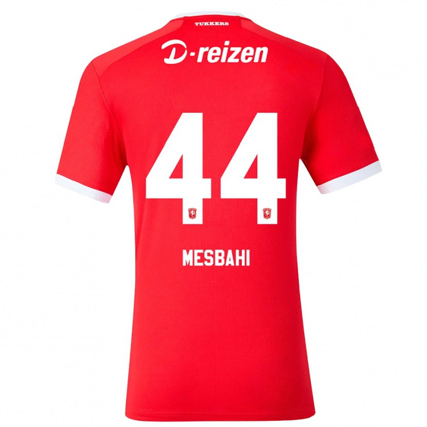 Danxen Heren Juliën Mesbahi #44 Rood Wit Thuisshirt Thuistenue 2026/27 T-Shirt België