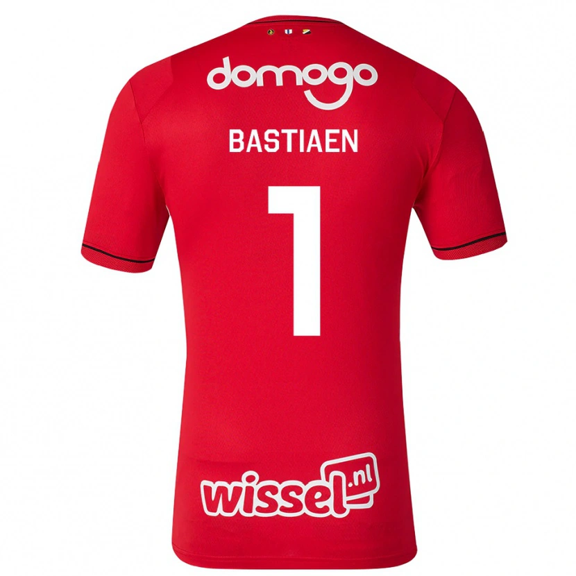 Danxen Heren Femke Bastiaen #1 Rood Wit Zwart Thuisshirt Thuistenue 2026/27 T-Shirt België