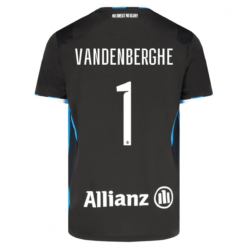 Danxen Heren Xander Vandenberghe #1 Zwart Rood Blauw Thuisshirt Thuistenue 2026/27 T-Shirt België