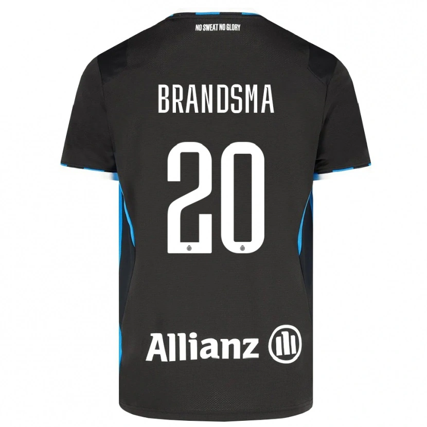 Danxen Heren Ilke Brandsma #20 Zwart Rood Blauw Thuisshirt Thuistenue 2026/27 T-Shirt België