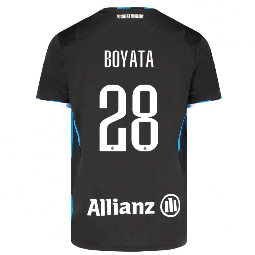Danxen Heren Dedryck Boyata #28 Zwart Rood Blauw Thuisshirt Thuistenue 2026/27 T-Shirt België