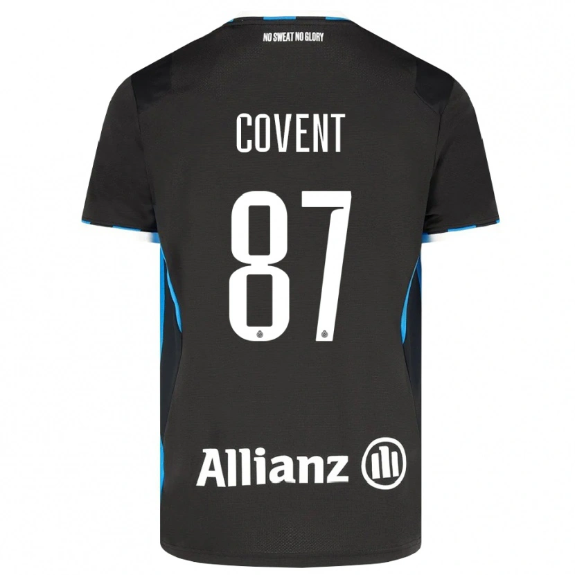 Danxen Heren Jorijn Covent #87 Zwart Rood Blauw Thuisshirt Thuistenue 2026/27 T-Shirt België
