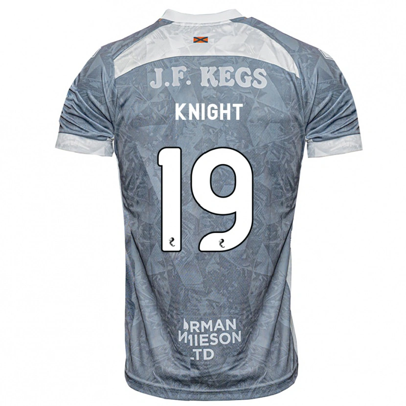 Danxen Heren Maya Knight #19 Lichtleigrijs Uitshirt Uittenue 2026/27 T-Shirt België