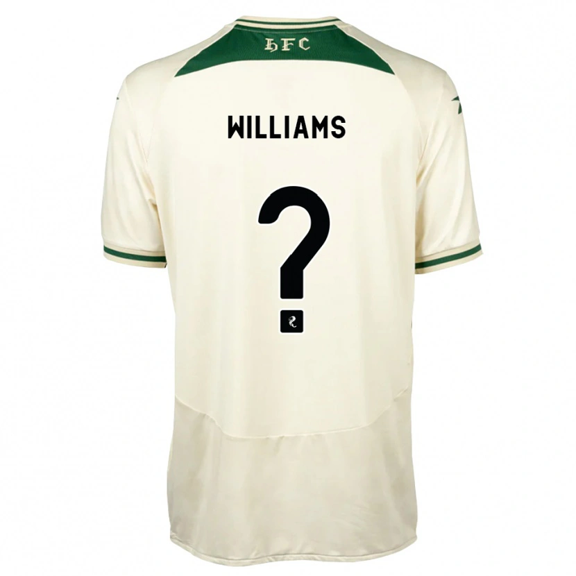 Danxen Heren Leyton Williams #0 Wit Bosgroen Uitshirt Uittenue 2026/27 T-Shirt België