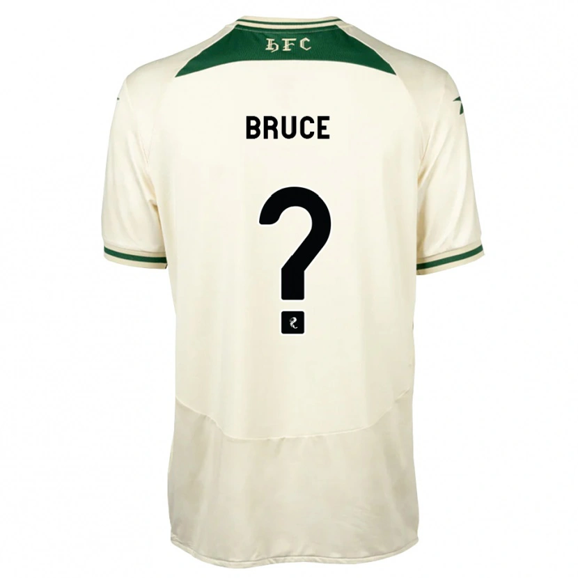Danxen Heren Zach Bruce #0 Wit Bosgroen Uitshirt Uittenue 2026/27 T-Shirt België