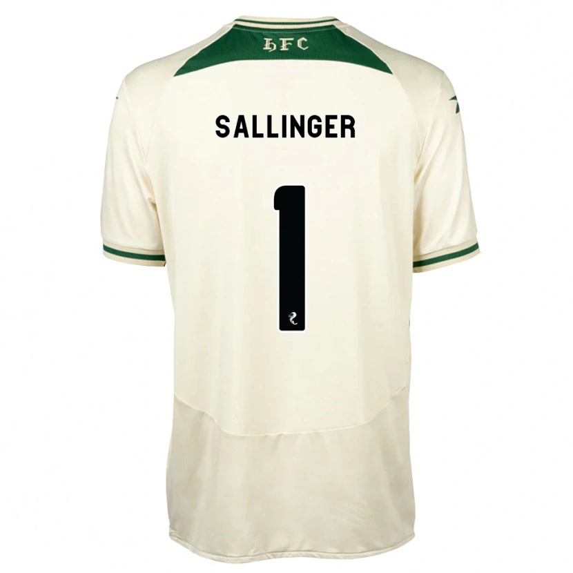 Danxen Heren Raphael Sallinger #1 Wit Bosgroen Uitshirt Uittenue 2026/27 T-Shirt België