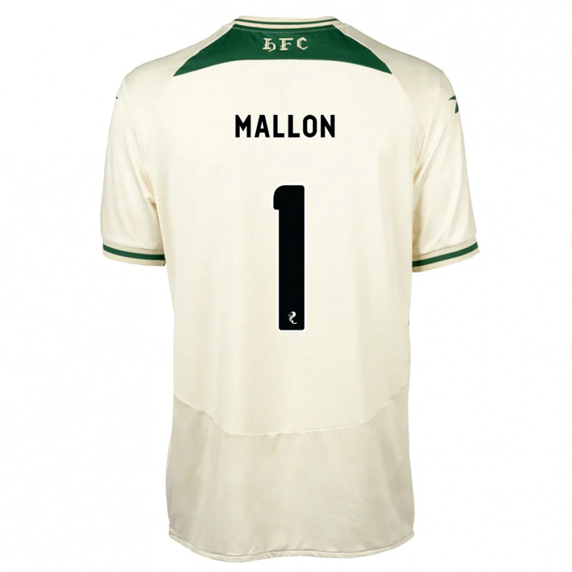 Danxen Heren Ryan Mallon #1 Wit Bosgroen Uitshirt Uittenue 2026/27 T-Shirt België