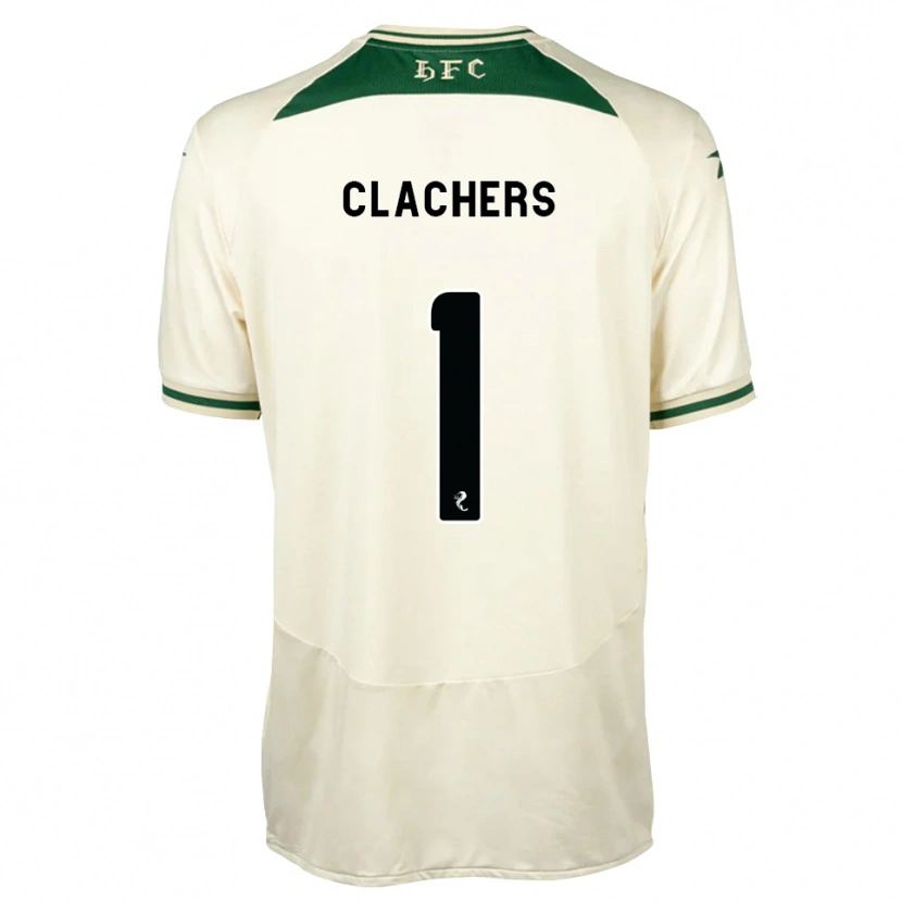 Danxen Heren Erin Clachers #1 Wit Bosgroen Uitshirt Uittenue 2026/27 T-Shirt België