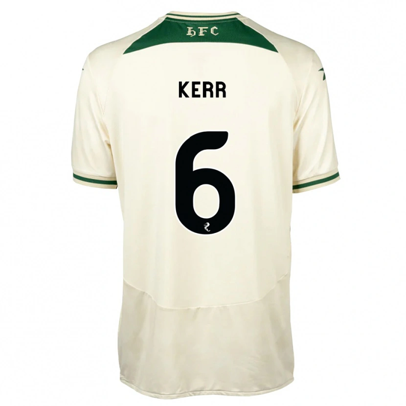 Danxen Heren Jason Kerr #6 Wit Bosgroen Uitshirt Uittenue 2026/27 T-Shirt België